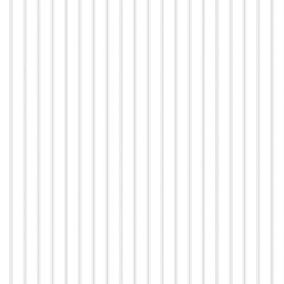 Ticking Stripe Wallpaper in Grey