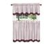 Porch & Den Lynnridge Window Curtain Tier Pair and Valance Set