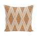 Tribal Diamond Geometric 26-inch Square Decorative Pillow