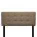 8-button Tufted Arcadia Pebble Headboard