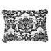 Dacian Black & White Unquilted Standard Sham