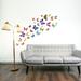 Walplus Wall Sticker Colorful Butterflies Kids Art Home Decoration