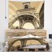 Designart 'Iconic Paris Paris Eiffel TowerView from Ground' Cityscape Wall Tapestry