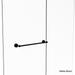 Allied Brass Waverly Place Collection Clear Brass 24-inch Shower Door Towel Bar