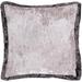 Artistic Weavers Alphege Velvet Reversible Gray Feather Down or Poly Filled Throw Pillow 20-inch