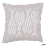 Fish Scales Indoor/Outdoor Decorative Throw Pillow