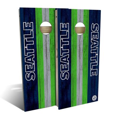 Seattle Football Outdoor Cornhole Board Set