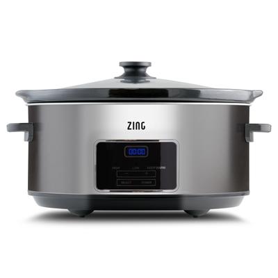 Zing 6 Quart Digital Programmable Slow Cooker