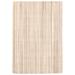 ECARPETGALLERY Hand Loomed Gabbeh Luribaft Cream Wool Rug - 5'3 x 7'8