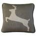 17-inch Knitted Pillow Deer