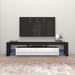 Milano 200 Modern 79-inch TV Stand with 16 Color LEDs