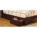 Ava Transitional Solid Wood Underbed Drawers (Set of 3) by Furniture of America