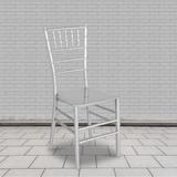 2 Pack Gold Resin Stacking Chiavari Chair - 15"W x 18.75"D x 35"H - 15"W x 18.75"D x 35"H