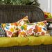 Botanical Pattern 19x12-inch Rectangular Outdoor Accent Pillows (Set of 2) by Havenside Home