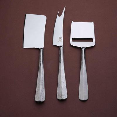 INOX Ridge Cheese Knives 3 Pc. Set