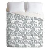 Jacqueline Maldonado Elephant Damask Paloma Duvet Cover