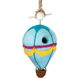 Handmade Felt Birdhouse - Hot Air Balloon (Nepal)