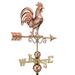 Good Directions Bantam Polished Copper Rooster Weathervane