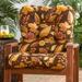 Dana Point Outdoor Woodsy Floral Seat/ Back Combo Cushion by Havenside Home - 21w x 38l