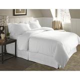 Pointehaven 200 GSM Superior Flannel Solid Color Duvet Cover Set