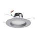 9 Watt LED Downlight Retrofit 5 Inch - 6 Inch CCT Selectable 120 volts Dimmable Brushed Nickel Finish