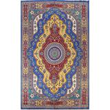 Vegetable Dye Bakhtiari Persian Area Rug Hand-knotted Wool Carpet - 10'2" x 13'10"