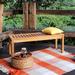 Cambridge Casual Sherwood Teak Outdoor Backless Bench