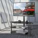 Adjustable Bracket Swivel 3-Tier TV Stand