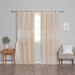 Aurora Home Mix and Match Trellis Cut Out Curtains