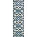 Style Haven Catalina Greek Tiles Ivory/Blue Indoor-Outdoor Rug--