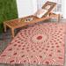 SAFAVIEH Courtyard Marylyn Indoor/ Outdoor Waterproof Patio Backyard Rug