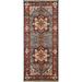 Oriental Indo Heriz Serapi Wool Traditional Runner Rug Hand-knotted - 2'6" x 5'11"