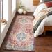 Livabliss Hal Vintage Boho Traditional Pink Medallion Area Rug