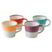 Royal Doulton 1815 Mixed Patterns Mug Set/4 Bright Colors