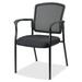 Lorell Breathable Mesh Guest Chair - Black