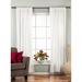 White Rod Pocket Velvet Curtain / Drape / Panel - Piece