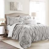 Lush Decor Ravello Pintuck Caroline Geo Comforter Set