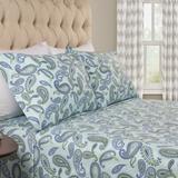 Superior Vintage Floral Paisley Flannel Cotton Bedding Sheet