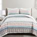 Lush Decor Hygge Geometric Pattern 3-piece Quilt Set