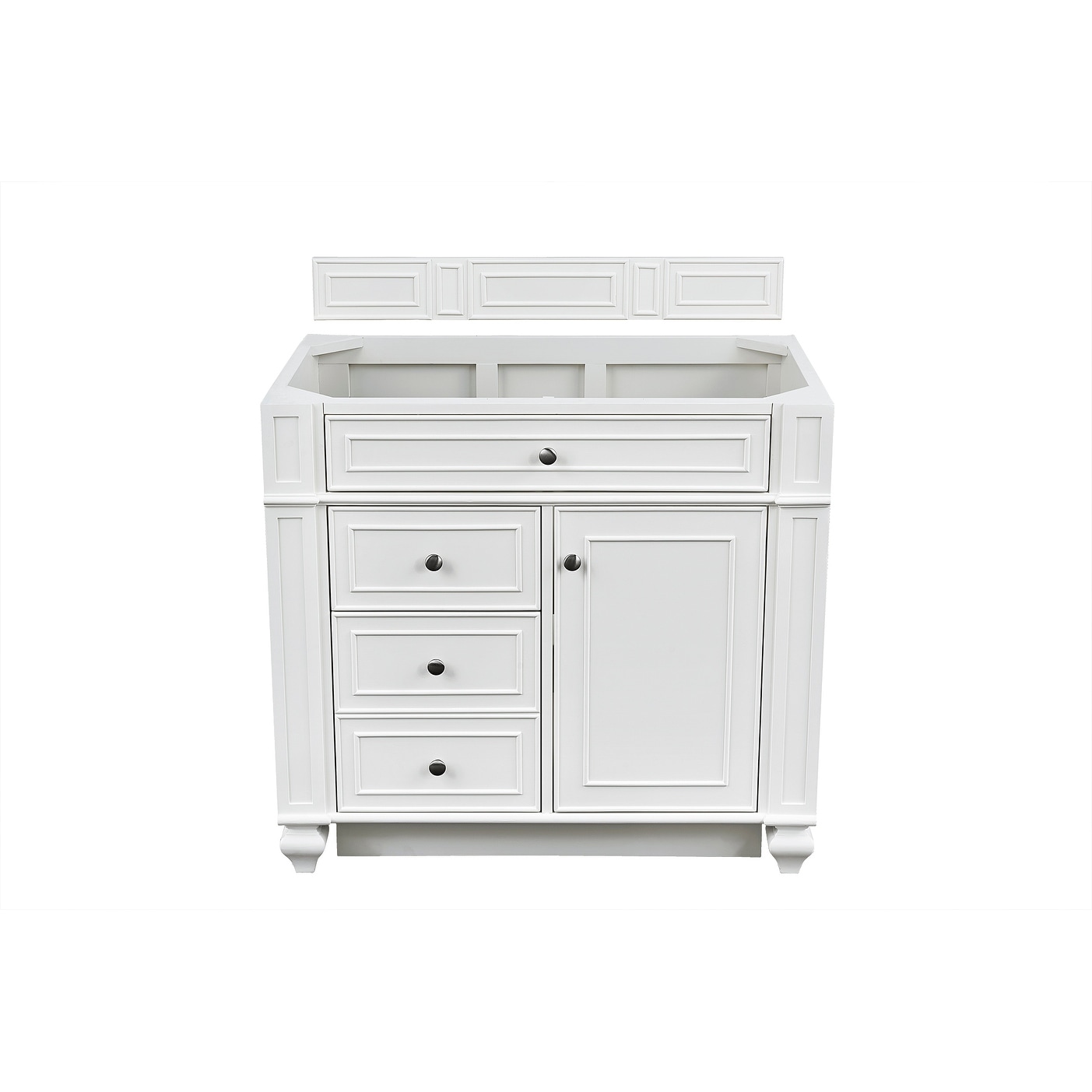 James Martin Vanities Bristol 36" Single Vanity, Bright White