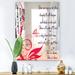 Designart 'A Kiss From Your Love' Cabin & Lodge Mirror - Printed Wall Mirror