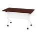 Flip-Top Training Table 48 x 24 with White Frame