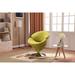 Manhattan Comfort Tulip Velvet Swivel Accent Chair
