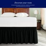 Subrtex Easy Fit 16-inch Drop Bed Skirts