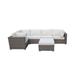 Garden Furniture – 5 Seater Sectional Patio Furniture – 6-Piece Outdoor Sectional