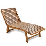 Teak Pool Lounge Chair - 24" W x 30" H x 80" L