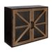 Kate and Laurel Mace Rustic Wood and Metal 2-door Cabinet - 24x8x20