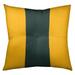 Green Bay Green Bay Football Stripes Floor Pillow - Square Tufted