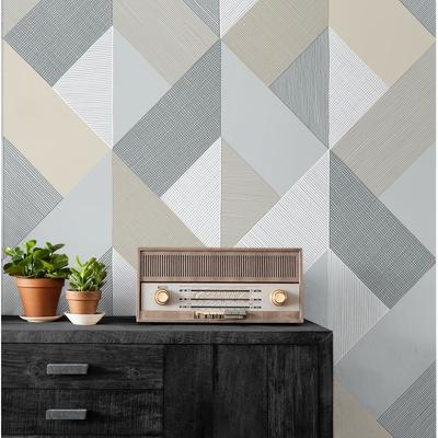 Stacy Garcia Home Marquetry Peel and Stick Wallpaper