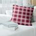 New York Big Football Luxury Plaid Accent Pillow-Poly Twill